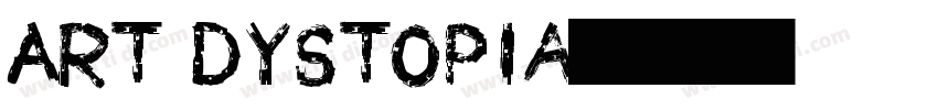 Art Dystopia字体转换